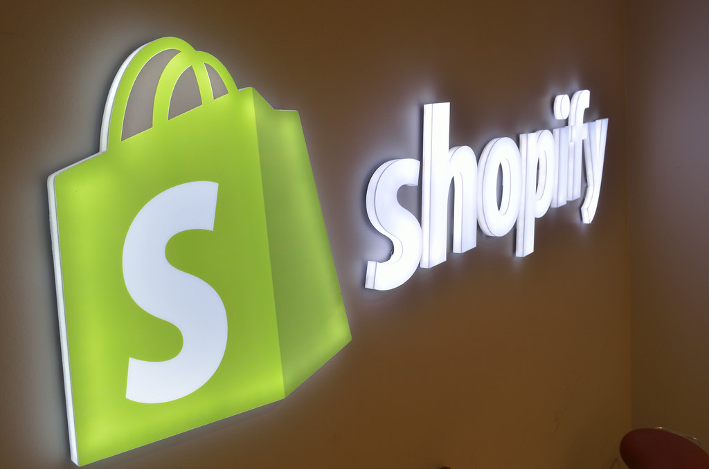 What is the current stock price of Shopify?
